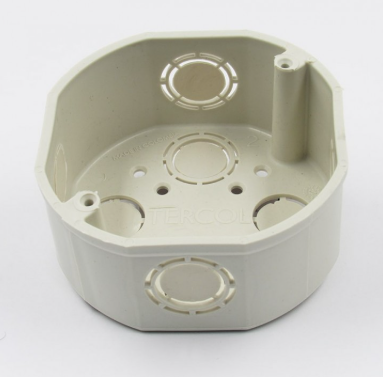 CAJA PVC OCTAGONAL TERCOL