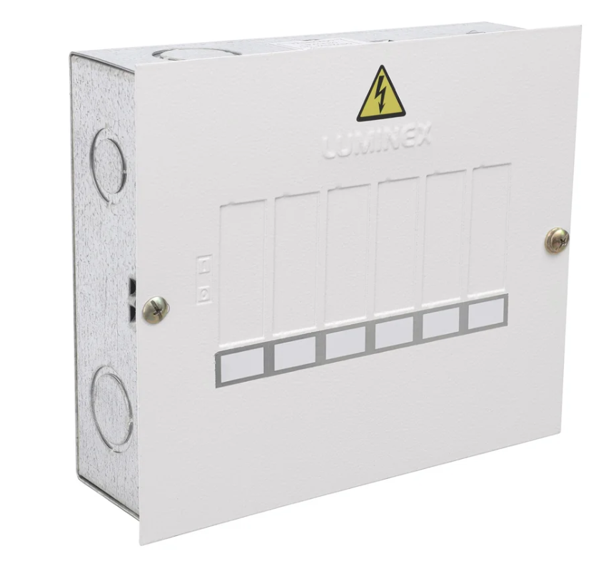TABLERO 1F 6CTO PUERTA 50A  LUMINEX