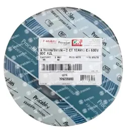 CABLE CU THHN/THWN-2 12AWG AZUL PROCABLES X 100 METROS
