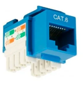JACK CAT6 UTP AZUL FRK